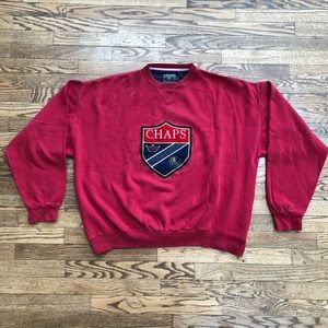 Vintage chaps Ralph Lauren sweatshirt XL